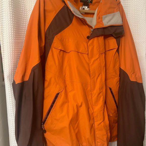 Men’s XL orange Eastern Mountain Sport jacket - Picture 2 of 3